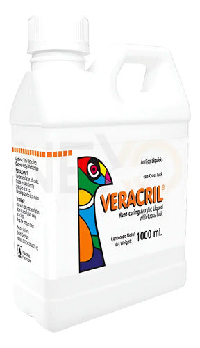 Monómero Veracril Autocurado Líquido Dental 1 Litro Premium