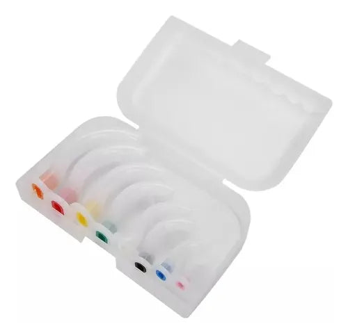 Set De Cánulas Orofaríngeas ( Mayo O Guedel) - 8 U. En Caja