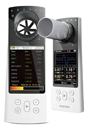 Espirómetro Contec Bluetooth Batería Recargable Sp80b