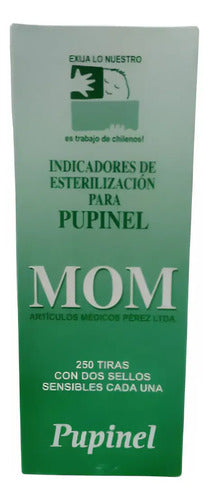 Tiras Control Pupinel Indicadores Esterilización X 250 Und