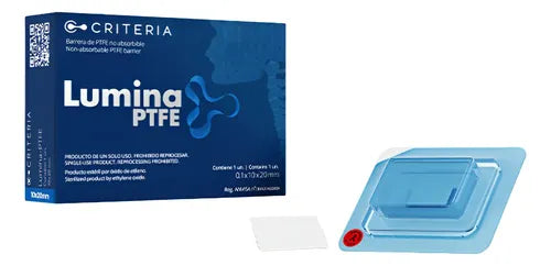 Lumina Ptfe Membrana Dental Regeneración Osea Criteria 10x20