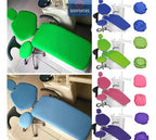 Funda De Cuero Pu Para Sillón Dental Set Calidad Santiago Color Café Mostaza