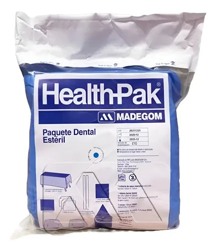 Paquete Dental Estéril Health Pak Quirúrgico Xxxl Todo En 1
