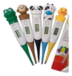 Termómetro Digital Corporal Bebés Punta Flexible Animalitos
