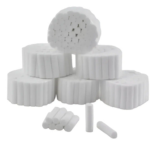 Torulas Dental 1000 Unidades - Torulas Lisas Algodón Dental