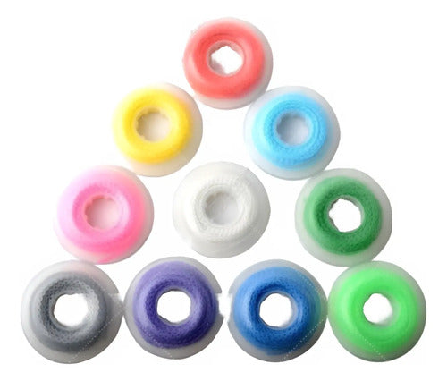 Set De Cadenetas De Poder Colores Cadena Ortodoncia Santiago