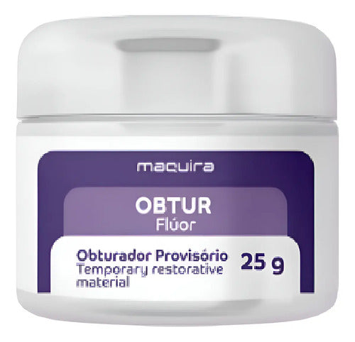 Cemento Provisorio Obtur Con Fluor Restaurado Maquira 25g