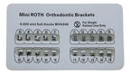 Brackets Mini Roth 0.22 Hook 3-4-5 Calidad Santiago