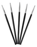 Pack 5 Pinceles De Silicona Para Composite Dental Santiago