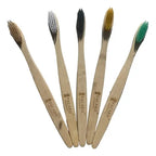 Pack 50 Cepillos De Dientes De Bambú Ecológico Calidad Stgo