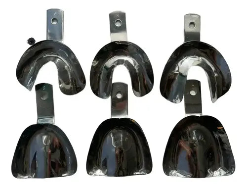 Set Xl Cubetas Metálicas Desdentado Total Tipo Rom Lock