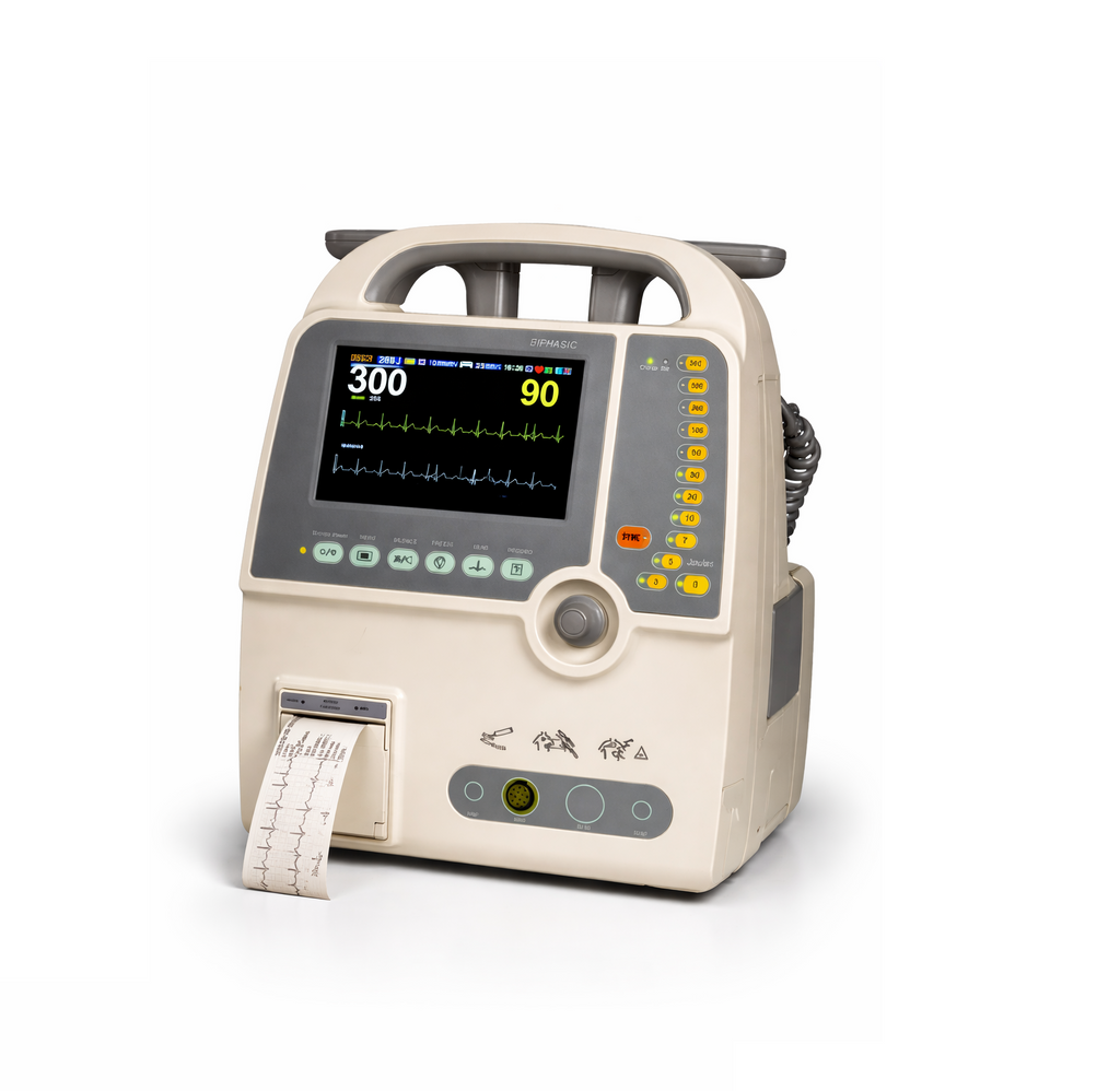 Desfibrilador con Monitor Meditech B900-D con ECG y Frecuencia Respiratoria