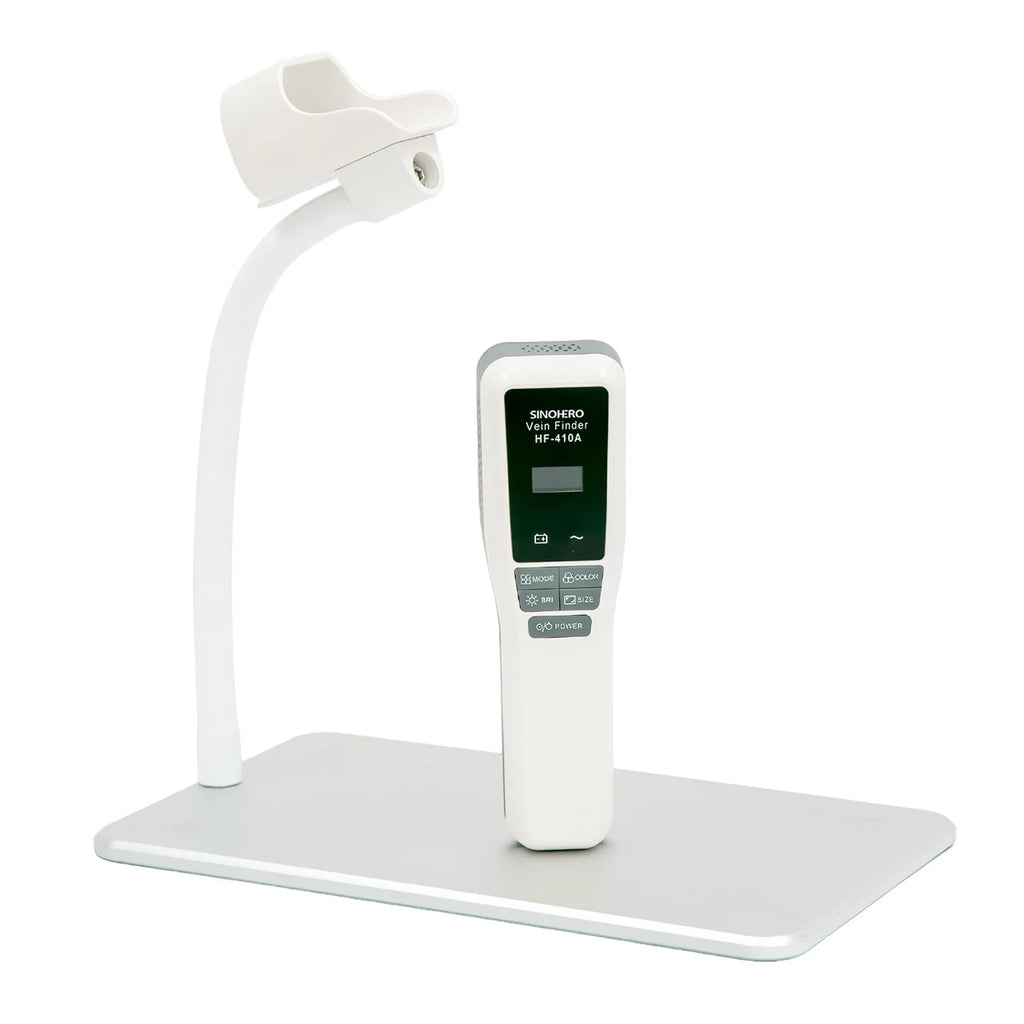 Detector Localizador de Venas Sinohero + Base de Acero