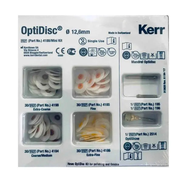 Disco Pulido Kit Optidisc 12,6 mm/ 120 uds - KERR
