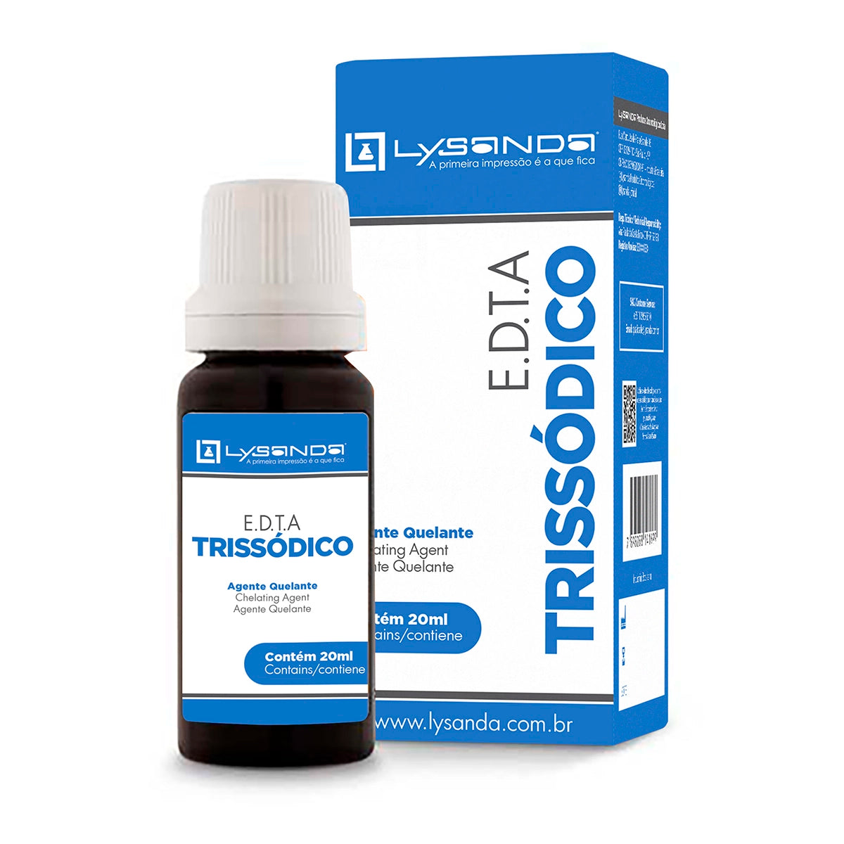 EDTA LYSANDA AL 17% FRASCO DE 20 ML