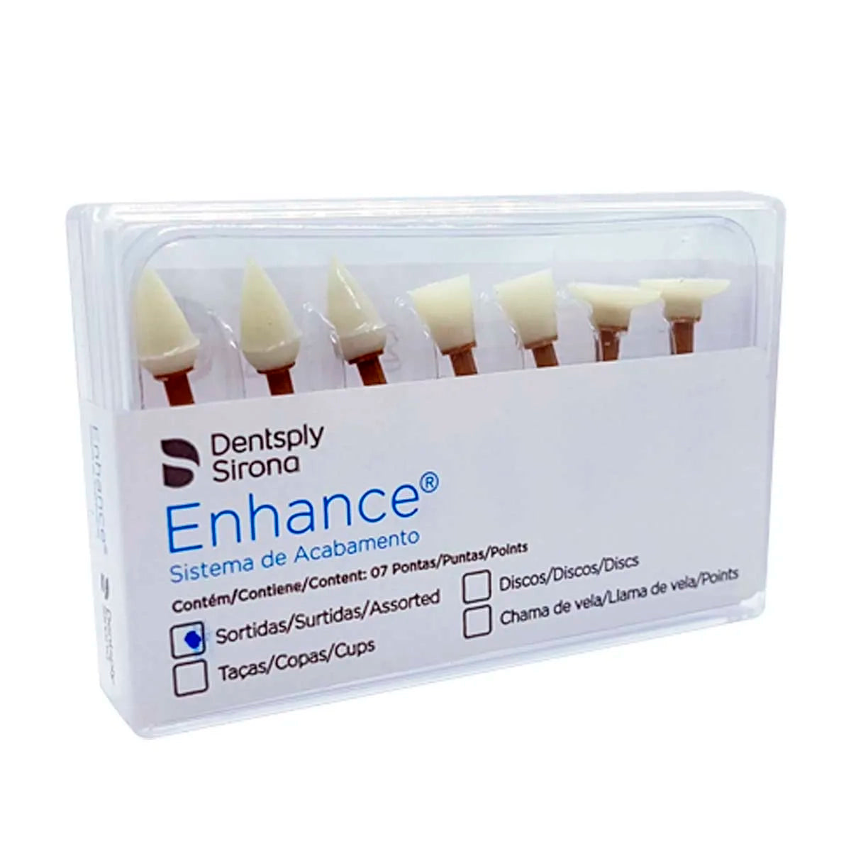 ENHANCE GOMAS DE PULIDO SET 7 UNIDADES DENTSPLY