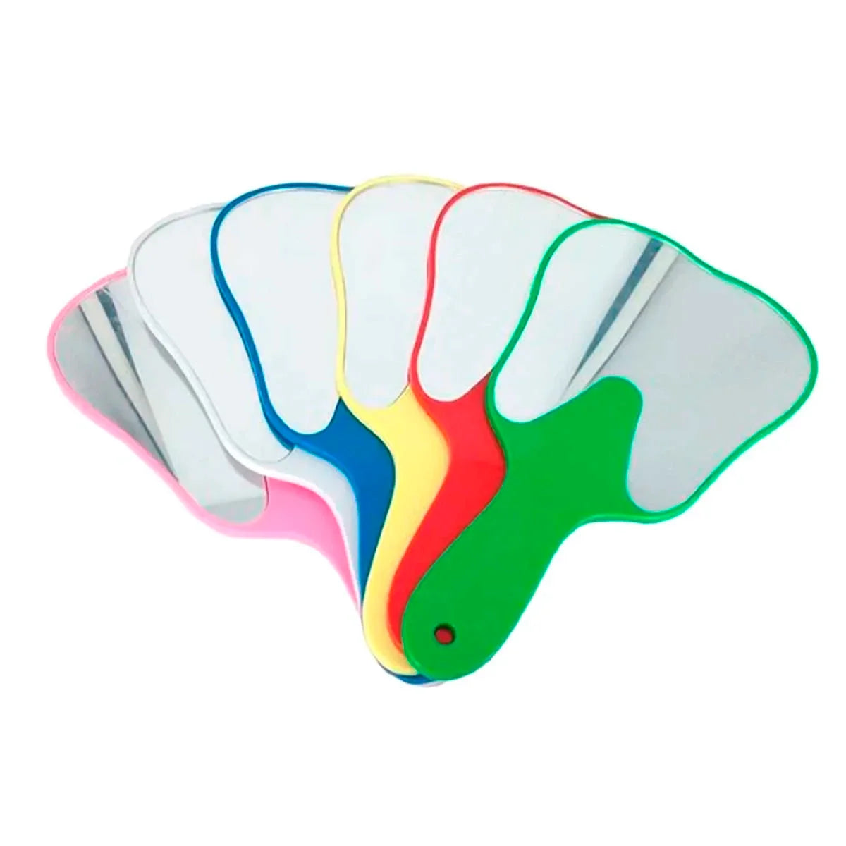 Espejo facial con forma de molar