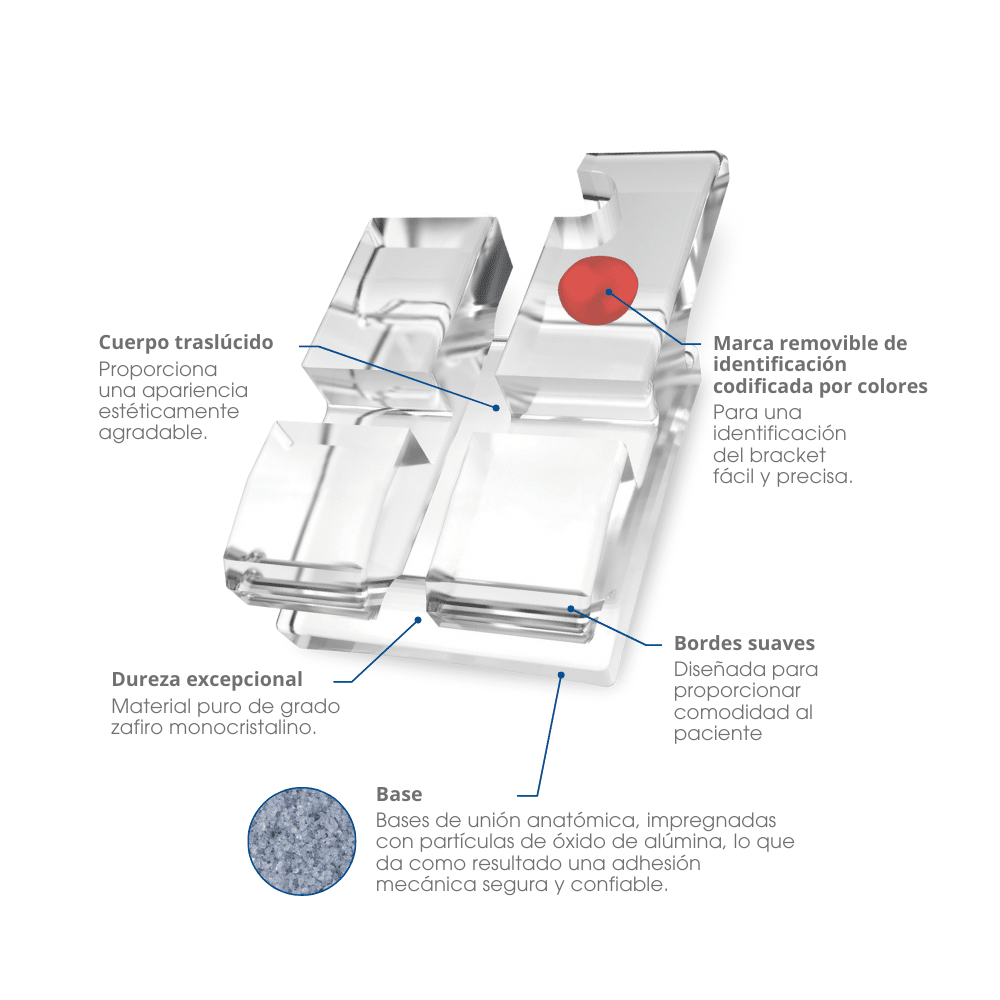 Kit Bracket FLI Clear M .022 | RMO