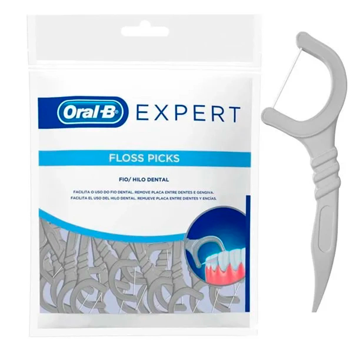 FLOSS PICK ORAL B