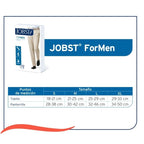 Calcetín forMen Muslo 15 - 20 mmhg Negro - tubotiquin.cl