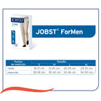 Calcetín Compresivo Jobst For Men 15/20 Rodilla S-m-l-xl