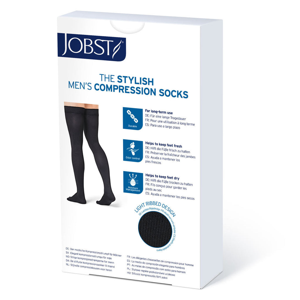 Calcetín Compresivo Jobst For Men 20/30 Muslo S-m-l-xl