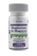 Bisglicinato de Magnesio 240 mg Alta Absorción Grado USP Vital & Young – 60 Cápsulas