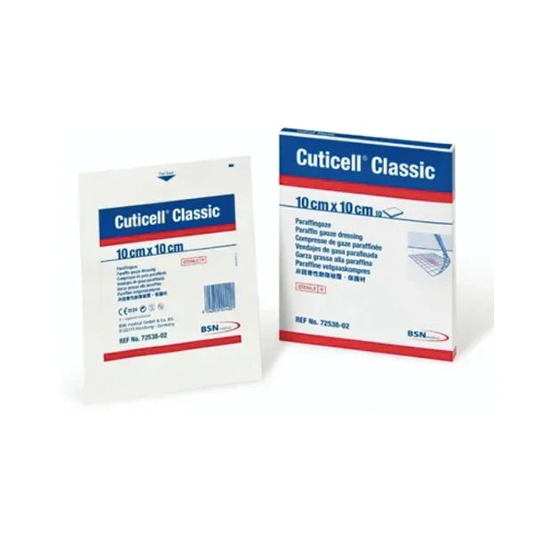 Gasa Parafinada Cuticell Classic 10 X 10cm