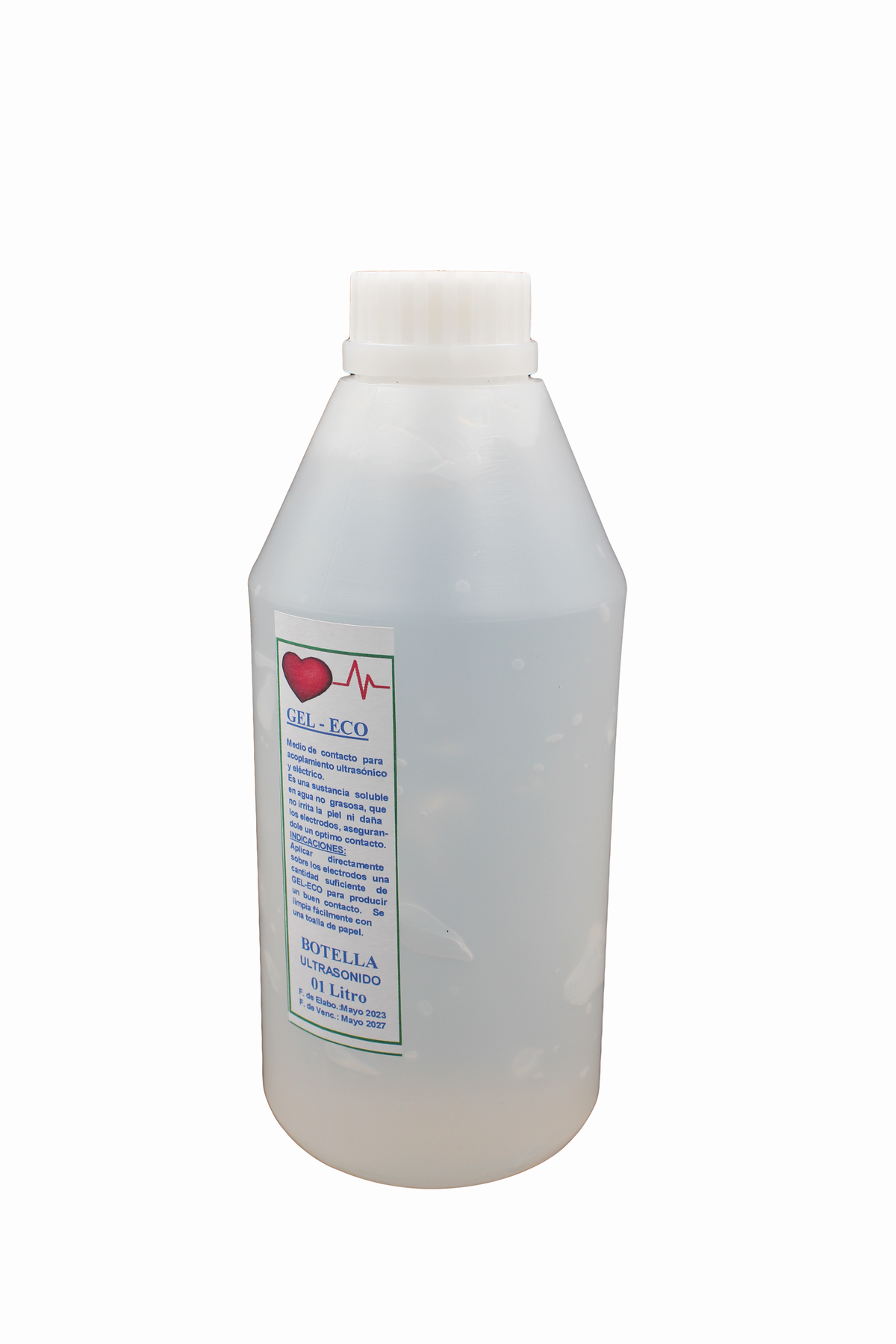 Gel Conductor Ultrasonido Ecografico 5 Litros + 1 litro.