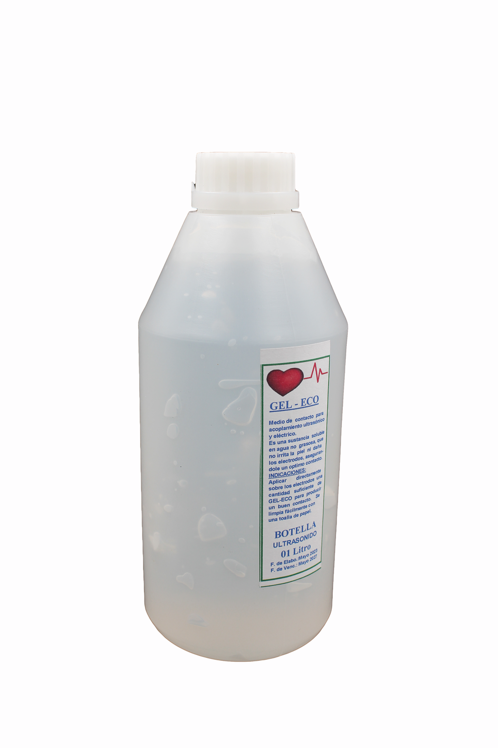 Gel Conductor Ultrasonido Ecografico 5 Litros + 1 litro.