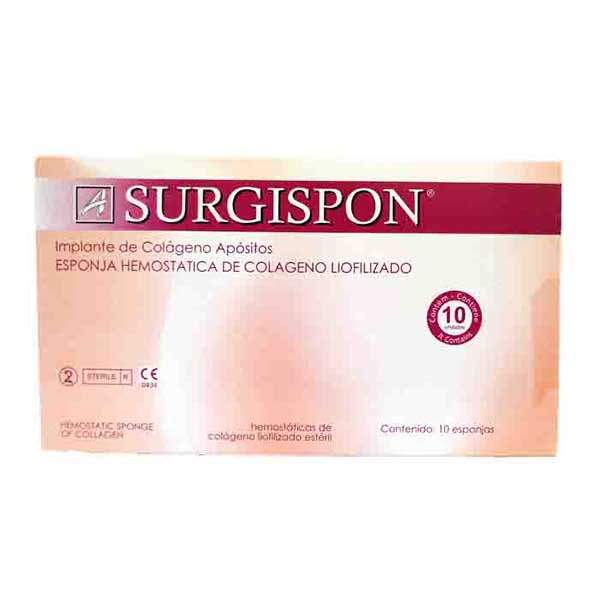 Gelitas caja 10 Uds Surgispon
