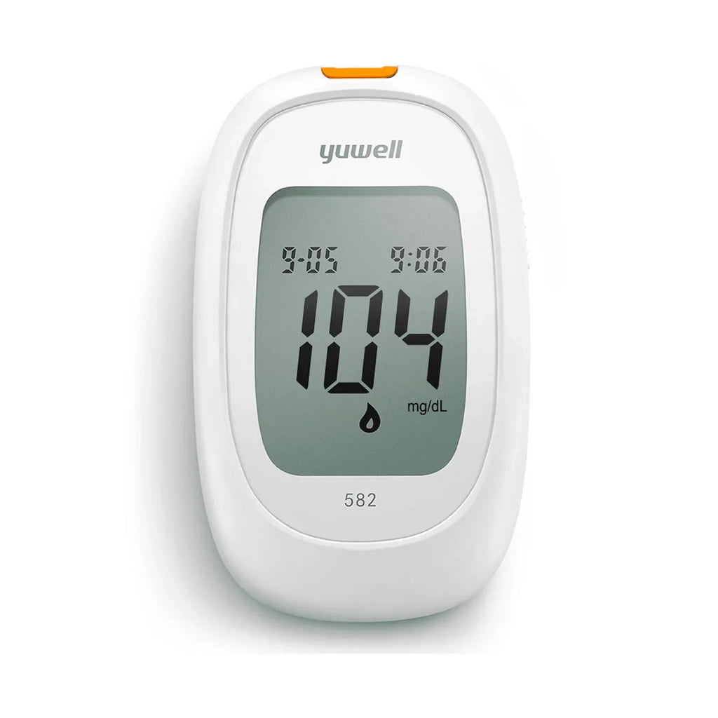 Glucómetro Yuwell 582 Smart + Voz Guiada + Bluetooth + 50 Cintas 50 Lancetas