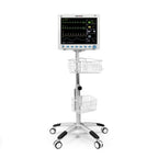Monitor Multiparámetros Sinohero H8 + 2-IBP - ECG, SPO2, FC, NIBP, TEMP, FR, y Batería Recargable.