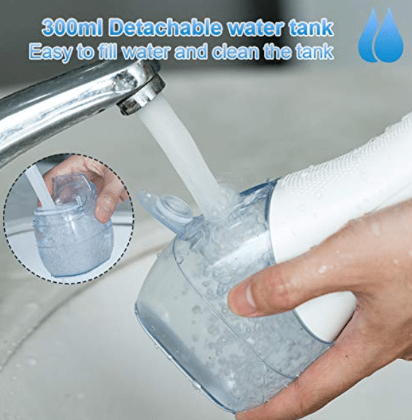 Irrigador Bucal Portátil Recargable Premium | H2O Floss