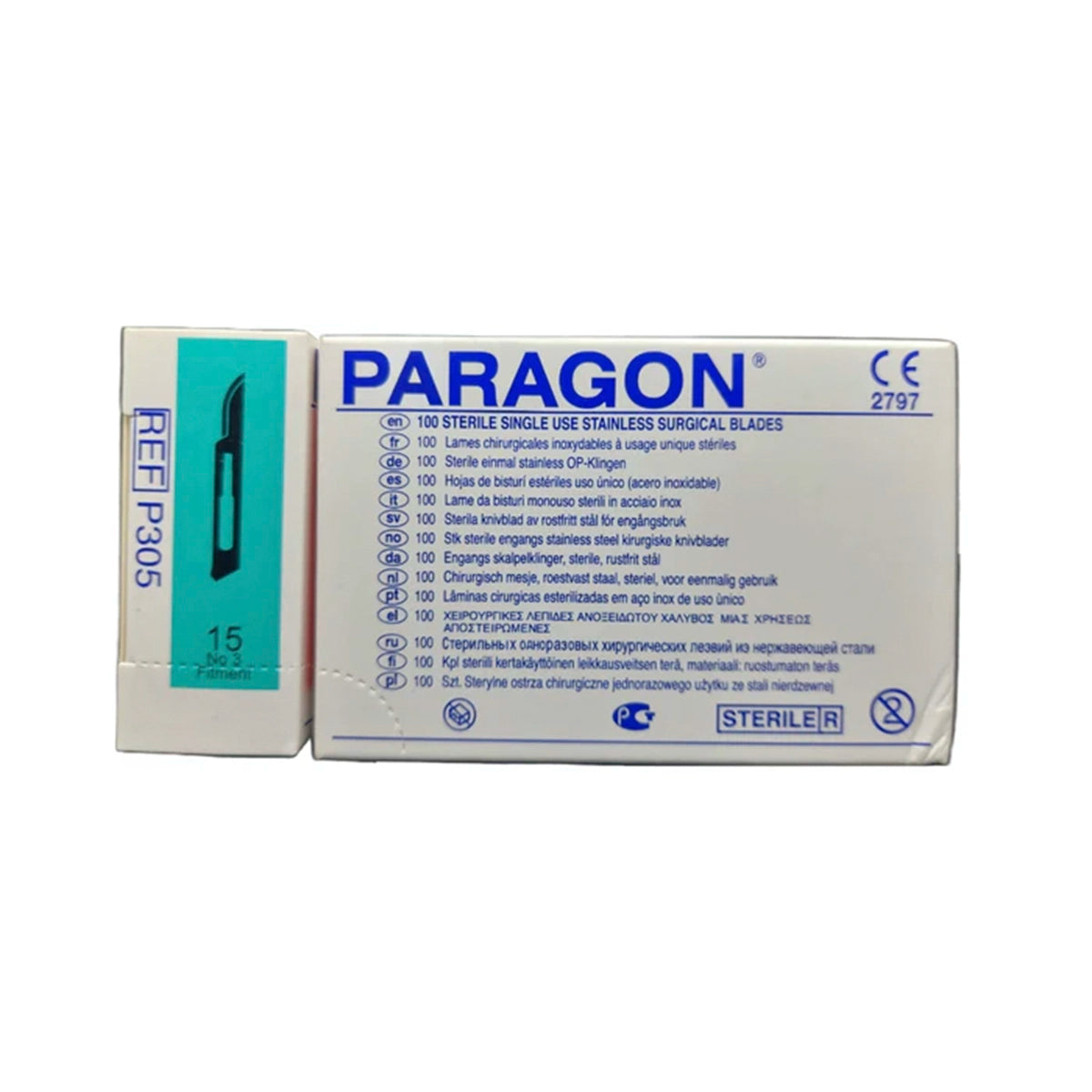 HOJAS DE BISTURI PARAGON 15