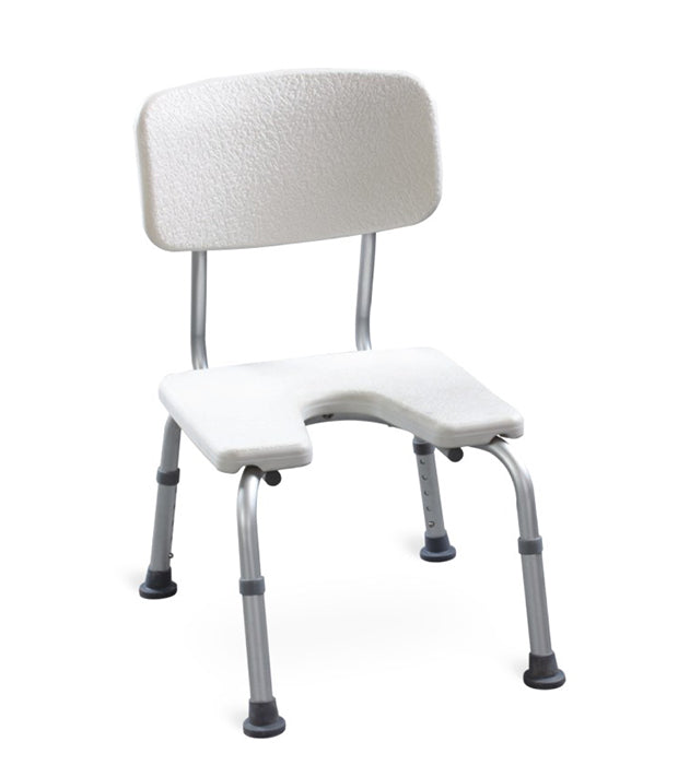Silla para Baño con Forma de U (con respaldo)