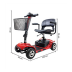 Scooter Eléctrico 4 Ruedas - Pro S1