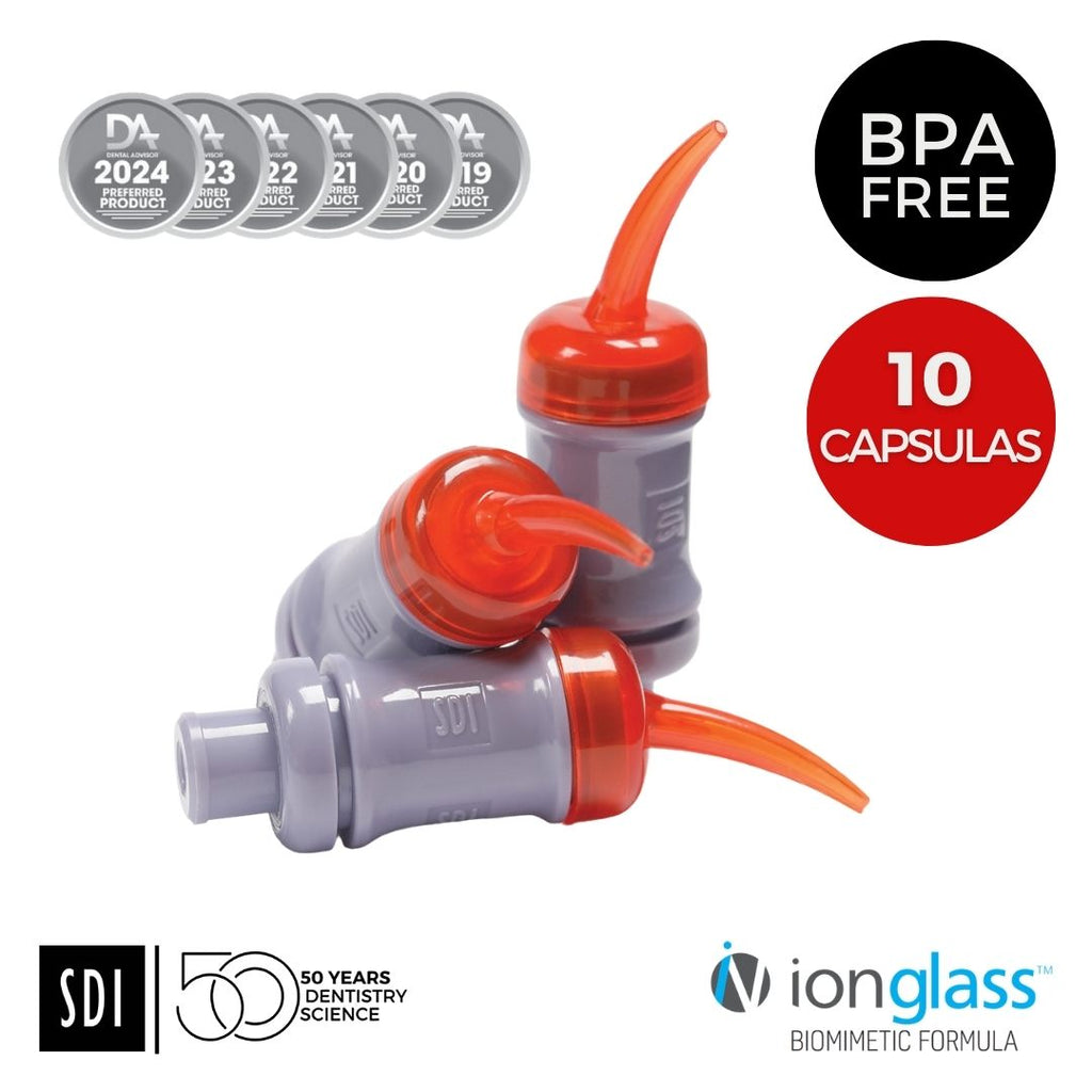 SDI Riva Light Cure HV Cápsulas (Sachet x10) – Ionómero Dental