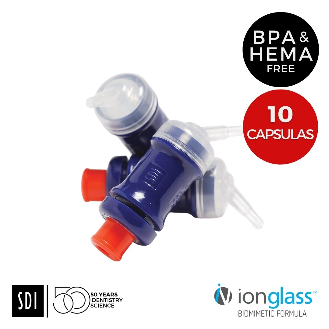 SDI Riva Self Cure HV Cápsulas (Sachet x10) – Ionómero Dental