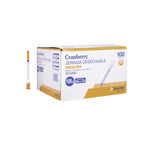 Jeringa de Insulina 1 ml 100 UI con Aguja 29G x 1/2 — Cranberry (Ref. AAJECIN3)