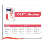 Calcetin UltraSheer 15 - 20 mmhg Punta Cerrada Miel - tubotiquin.cl