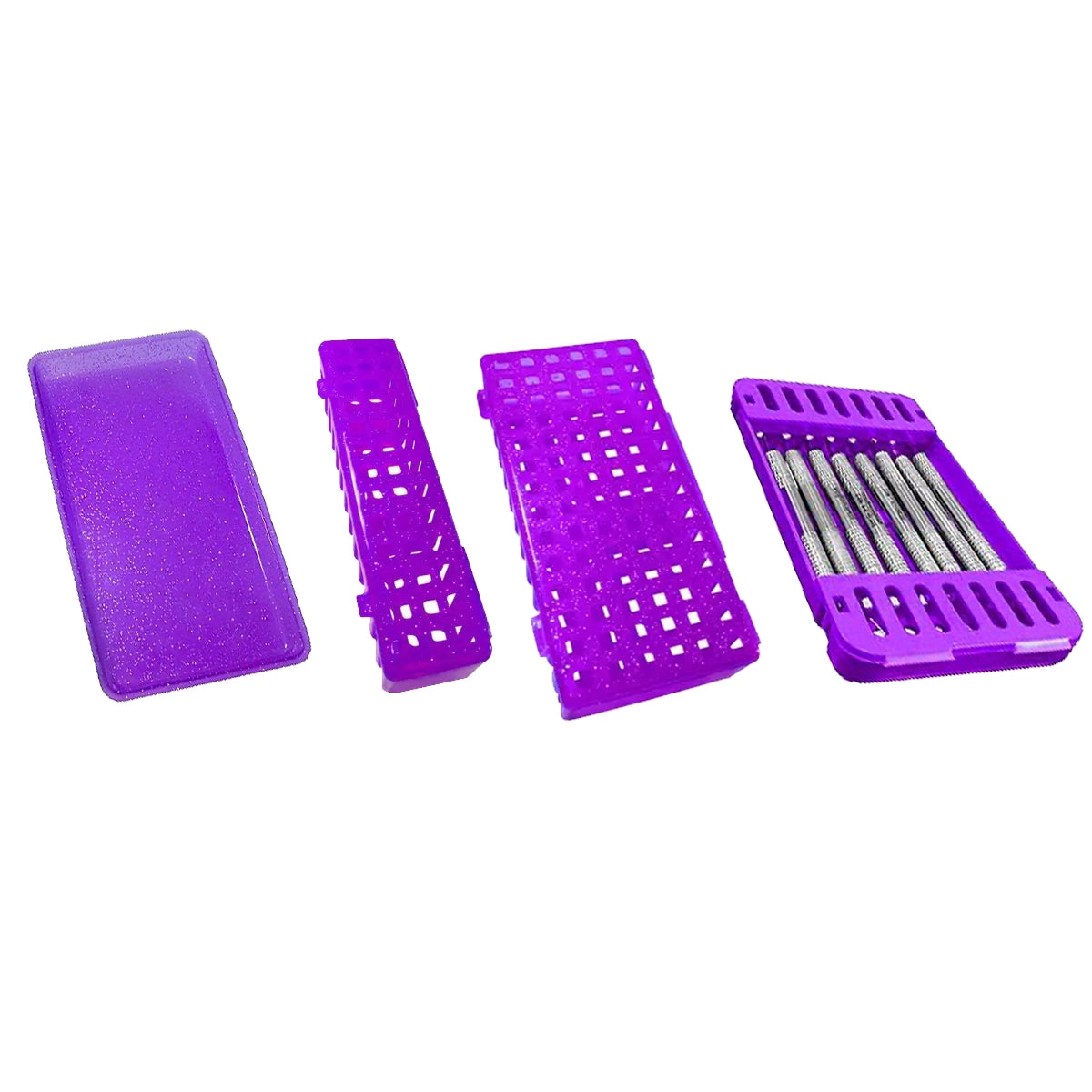 KIT 1 MORADO CON GLITTER
