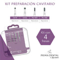 KIT DE FRESAS PARA PREPARACION CAVITARIA PRIMA DENTAL