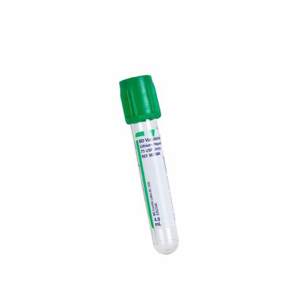 HEMOGARD CON HEPARINA DE SODIO COLOR VERDE