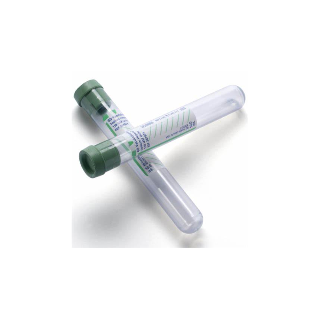 HEMOGARD CON HEPARINA DE SODIO COLOR VERDE