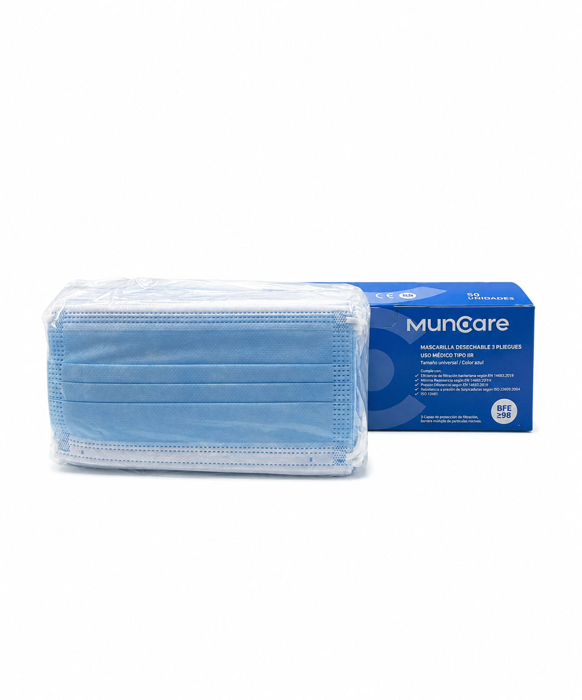 Mascarilla Tres Pliegues Muncare - Unidad