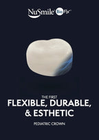 Coronas NuSmile Bioflx UNITARIAS - Segundos Molares temporales.