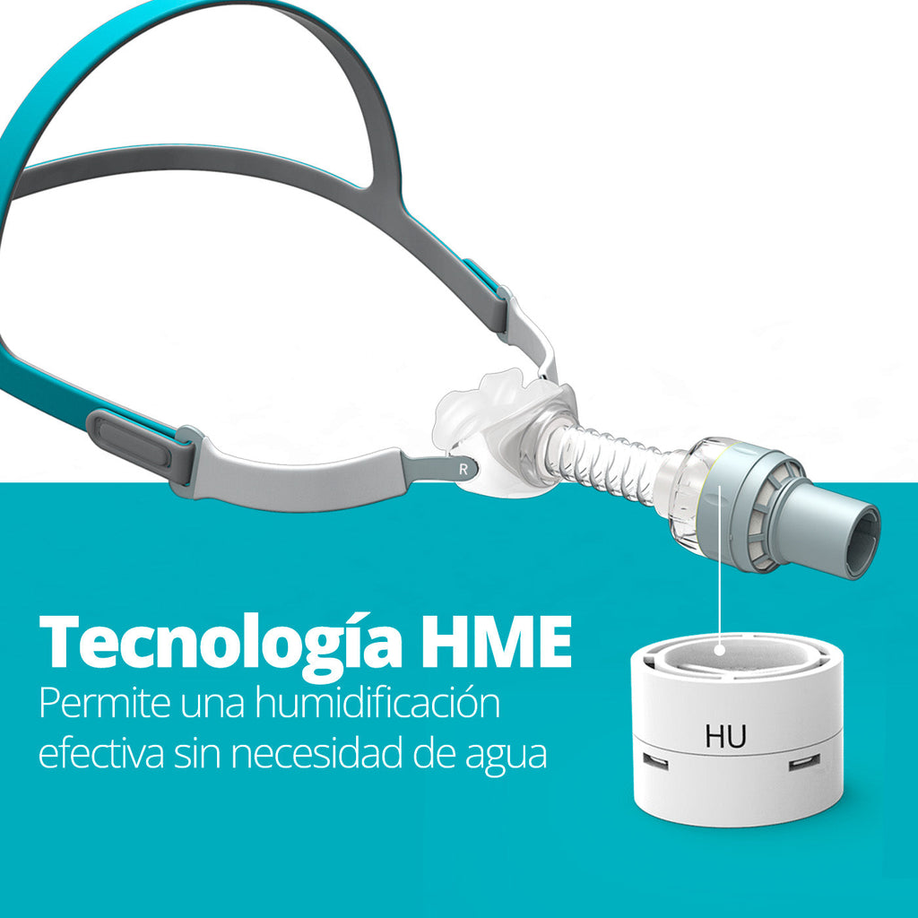 Auto Cpap Portátil Breas Z2 + Batería + Máscara Humidificadora
