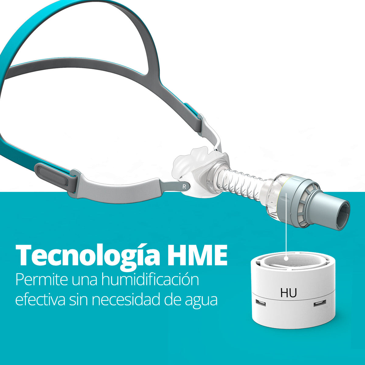 Auto Cpap Portátil Breas Z2 + Batería + Máscara Humidificadora