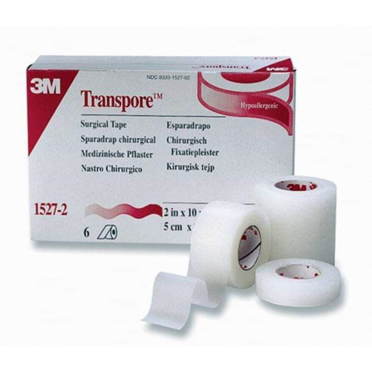 TRANSPORE CINTA QUIRURGICA TRANSPARENTE